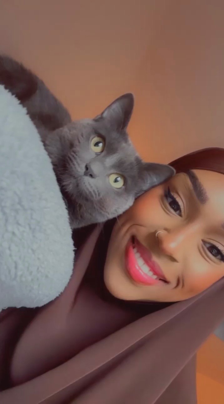 Iman with Smokey